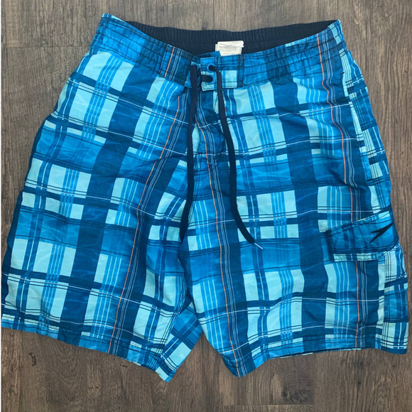 Speedo Other - Speedo Men's Swim Trunk Blue Drawstring- M